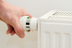 Llangristiolus central heating installation costs